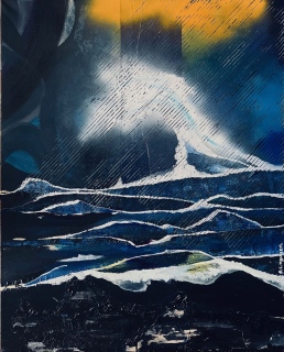 GRANDE TEMPÊTE 80 X 100 - ART CAPITAL