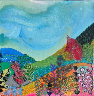 petit versant droit 30 X 30 - GALERIE LOUBAT 26  (PETITS FORMATS)