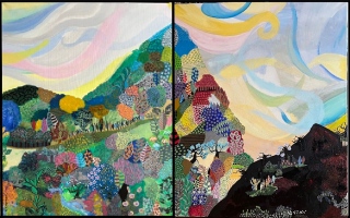é toiles complémentaires 80 X 100 - Salon des Arts Le Perray